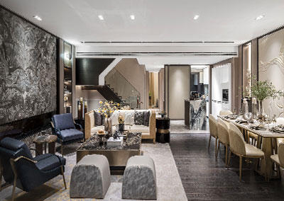 成都龙湖天宸原著别墅样板间