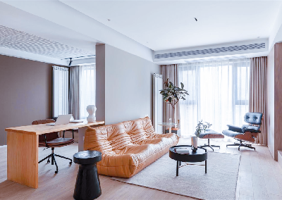 87㎡的局促小3居也能拥有敞亮大开间