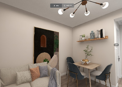 空间流通，增加储物空间